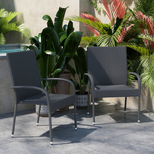 Wayfair Wicker & Rattan Patio Dining Chairs You'll Love in 2023